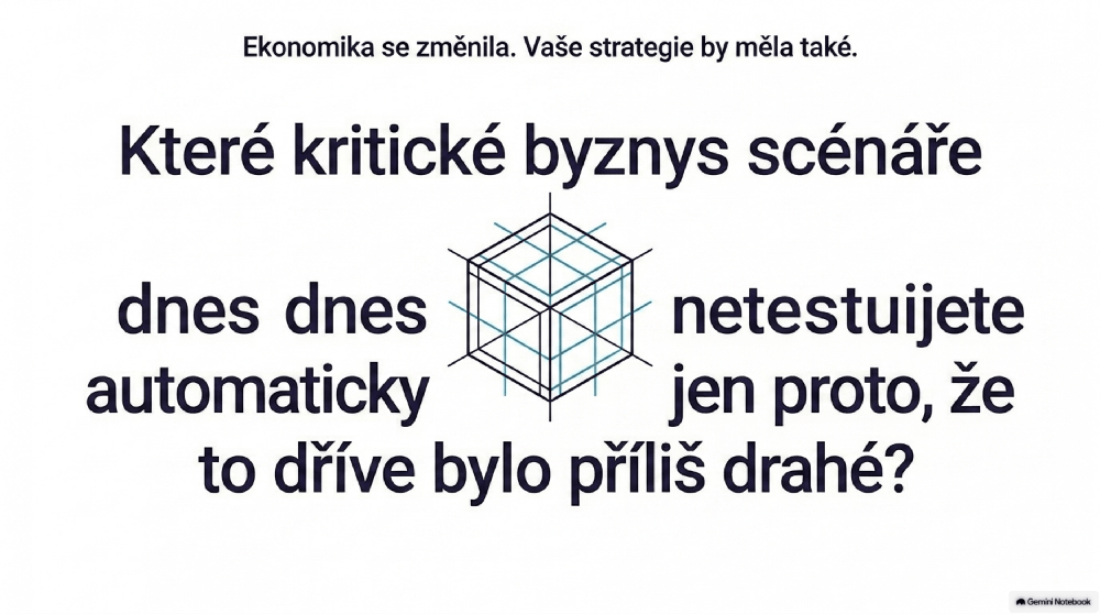 Kritické business scénáře vhodné k automatizaci
