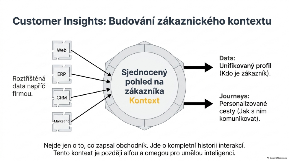 Customer Insights a sjednocený zákaznický kontext